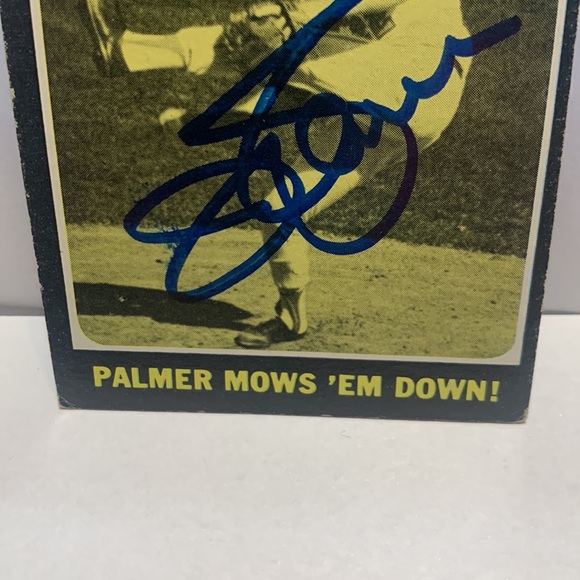 1971 Topps Jim Palmer # 197 In Person Autograph (MISC7) - Picture 6 of 6